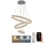 Lámpara de araña LED regulable LED/165W/230V 3000-6500K diá. 60 cm + control remoto