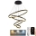 Lámpara de araña LED regulable LED/165W/230V 3000-6500K diá. 80 cm + control remoto
