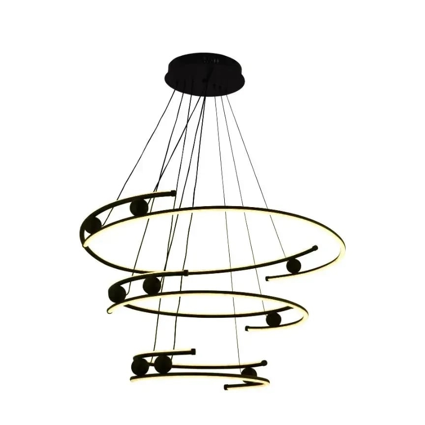 Lámpara de araña LED regulable LED/170W/230V 3000-6500K diá. 80 cm + control remoto