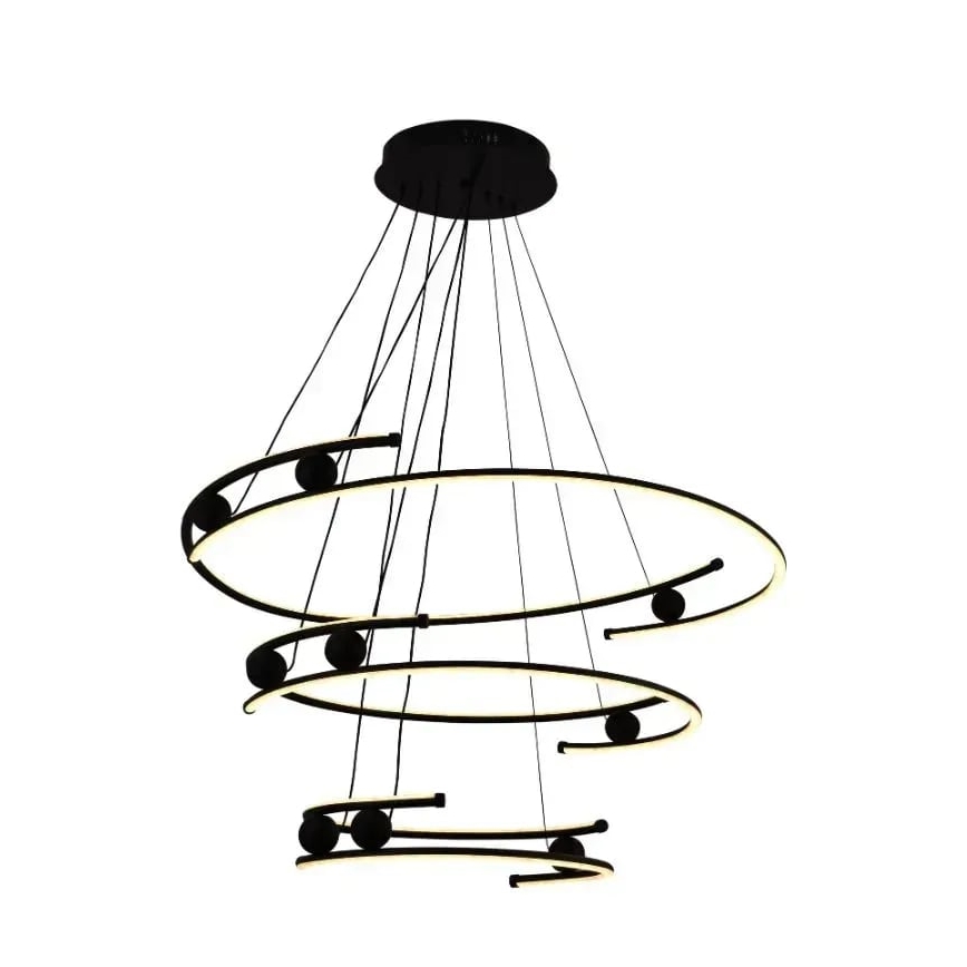 Lámpara de araña LED regulable LED/170W/230V 3000-6500K diá. 80 cm + control remoto
