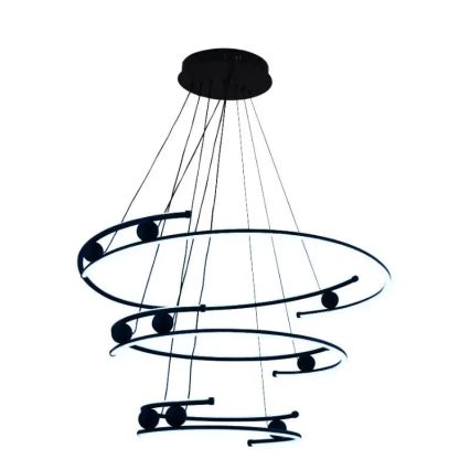 Lámpara de araña LED regulable LED/170W/230V 3000-6500K diá. 80 cm + control remoto