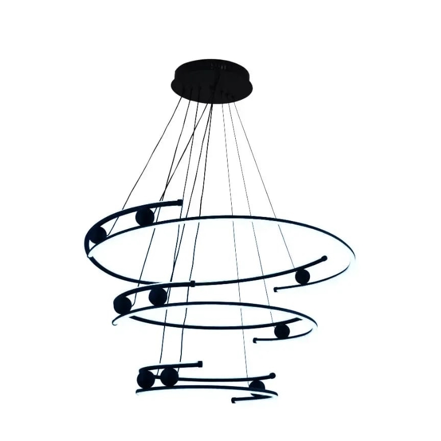Lámpara de araña LED regulable LED/170W/230V 3000-6500K diá. 80 cm + control remoto
