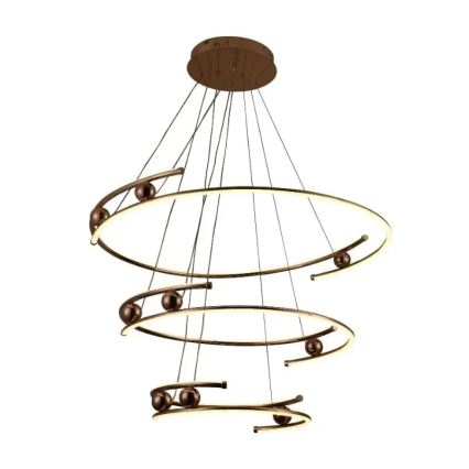Lámpara de araña LED regulable LED/170W/230V 3000-6500K diá. 80 cm + control remoto