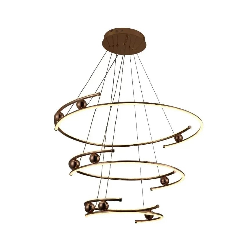 Lámpara de araña LED regulable LED/170W/230V 3000-6500K diá. 80 cm + control remoto