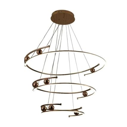 Lámpara de araña LED regulable LED/170W/230V 3000-6500K diá. 80 cm + control remoto