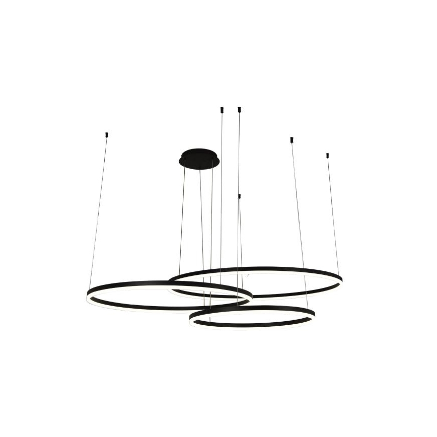 Lámpara de araña LED regulable LED/170W/230V 3000-6500K diá. 100 cm + control remoto