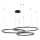 Lámpara de araña LED regulable LED/170W/230V 3000-6500K diá. 100 cm + control remoto