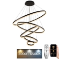 Lámpara de araña LED regulable LED/210W/230V 3000-6500K diá. 100 cm + control remoto