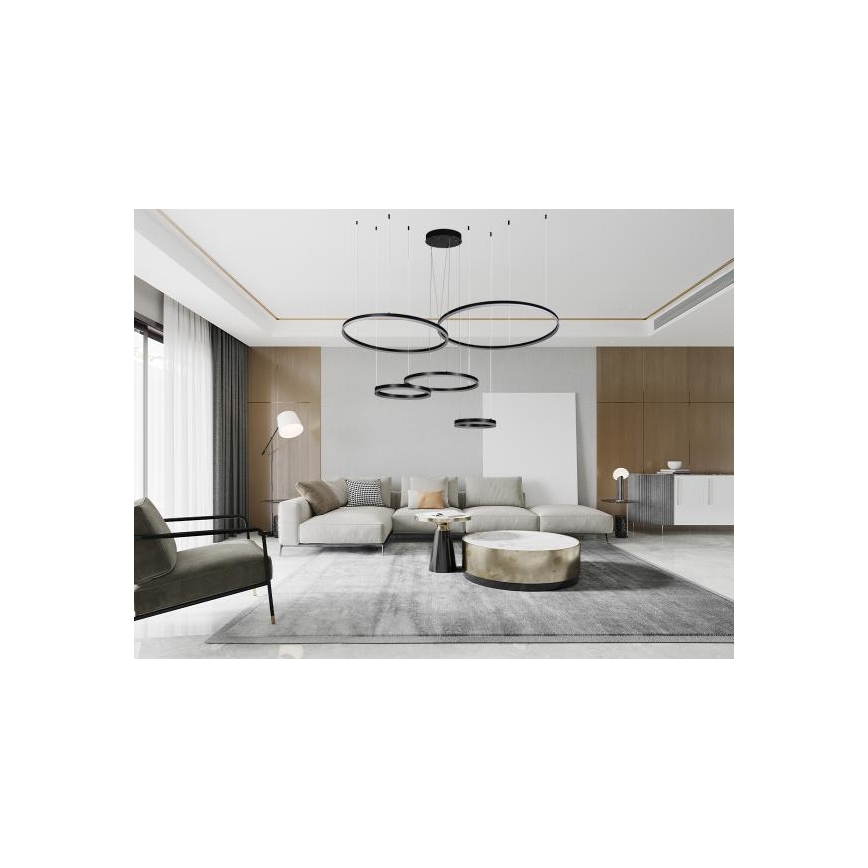 Lámpara de araña LED regulable LED/220W/230V 3000-6500K diá. 100 cm + control remoto