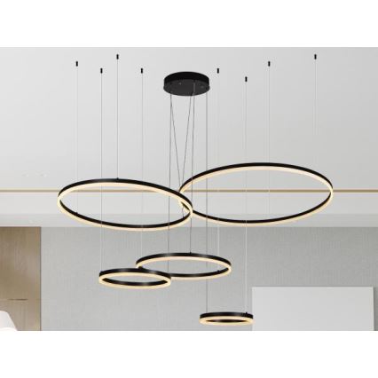 Lámpara de araña LED regulable LED/220W/230V 3000-6500K diá. 100 cm + control remoto