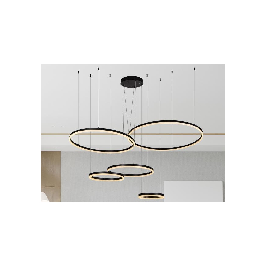 Lámpara de araña LED regulable LED/220W/230V 3000-6500K diá. 100 cm + control remoto