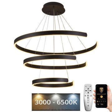 Lámpara de araña LED regulable LED/220W/230V 3000-6500K diá. 80 cm + control remoto