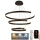 Lámpara de araña LED regulable LED/220W/230V 3000-6500K diá. 80 cm + control remoto