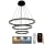 Lámpara de araña LED regulable LED/235W/230V 3000-6500K diá. 80 cm + control remoto