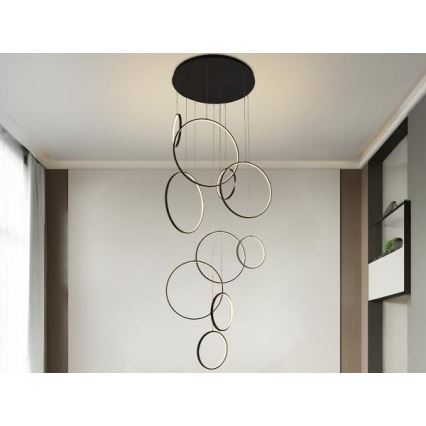Lámpara de araña LED regulable LED/290W/230V 3000-6500K diá. 60 cm + control remoto