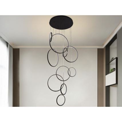 Lámpara de araña LED regulable LED/290W/230V 3000-6500K diá. 60 cm + control remoto