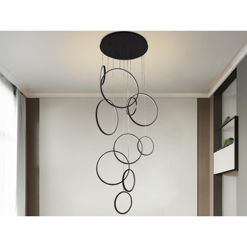 Lámpara de araña LED regulable LED/290W/230V 3000-6500K diá. 60 cm + control remoto