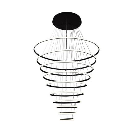 Lámpara de araña LED regulable LED/365W/230V 3000-6500K diá. 100 cm + control remoto