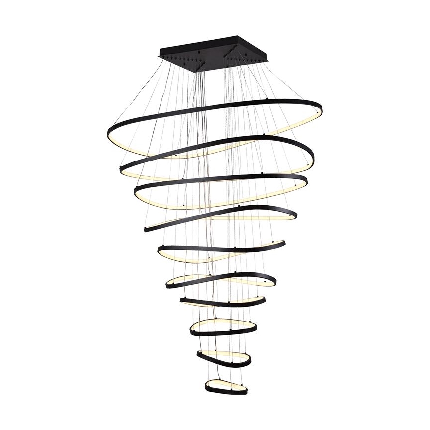 Lámpara de araña LED regulable LED/370W/230V 3000-6500K diá. 100 cm + control remoto