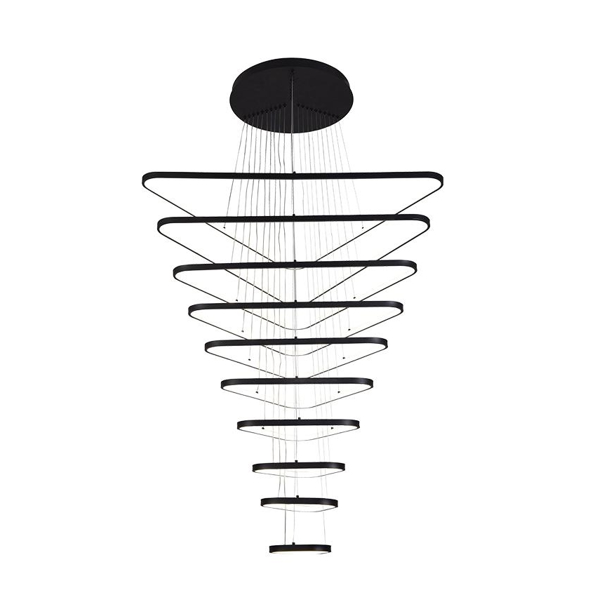 Lámpara de araña LED regulable LED/385W/230V 3000-6500K diá. 100 cm + control remoto