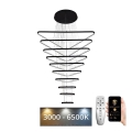 Lámpara de araña LED regulable LED/385W/230V 3000-6500K diá. 100 cm + control remoto