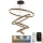 Lámpara de araña LED regulable LED/420W/230V 3000-6500K diá. 100 cm + control remoto