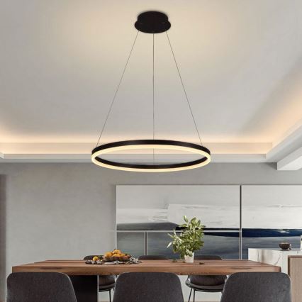 Lámpara de araña LED regulable LED/42W/230V 3000-6500K diá. 60 cm + control remoto