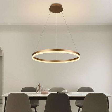 Lámpara de araña LED regulable LED/42W/230V 3000-6500K diá. 60 cm + control remoto