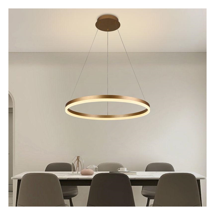 Lámpara de araña LED regulable LED/42W/230V 3000-6500K diá. 60 cm + control remoto