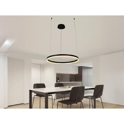 Lámpara de araña LED regulable LED/42W/230V 3000-6500K diá. 60 cm + control remoto