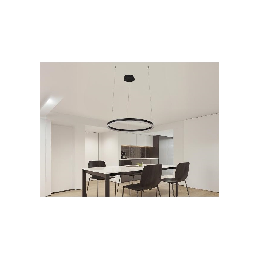 Lámpara de araña LED regulable LED/42W/230V 3000-6500K diá. 60 cm + control remoto
