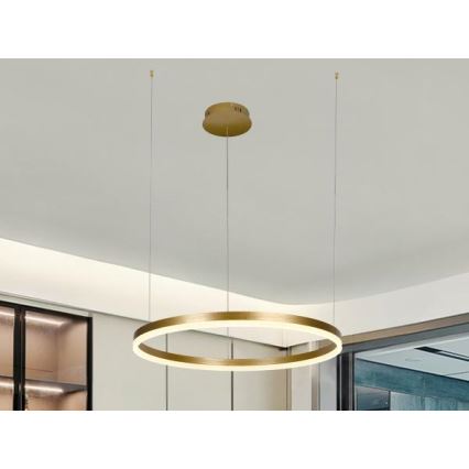 Lámpara de araña LED regulable LED/42W/230V 3000-6500K diá. 60 cm + control remoto