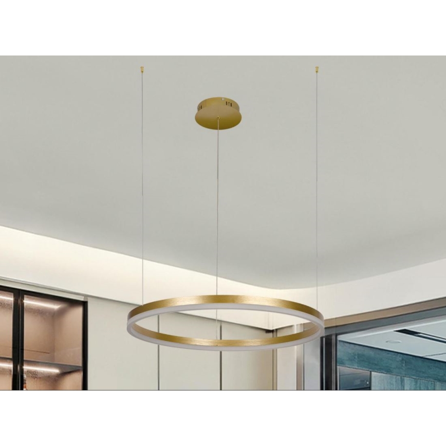 Lámpara de araña LED regulable LED/42W/230V 3000-6500K diá. 60 cm + control remoto