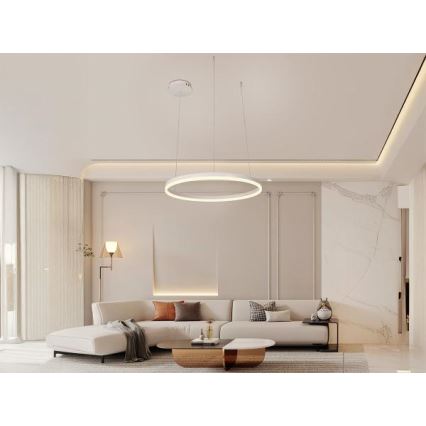 Lámpara de araña LED regulable LED/42W/230V 3000-6500K diá. 60 cm + control remoto