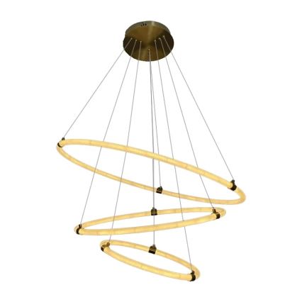 Lámpara de araña LED regulable LED/45W/230V 3000-6500K diá. 80 cm + control remoto