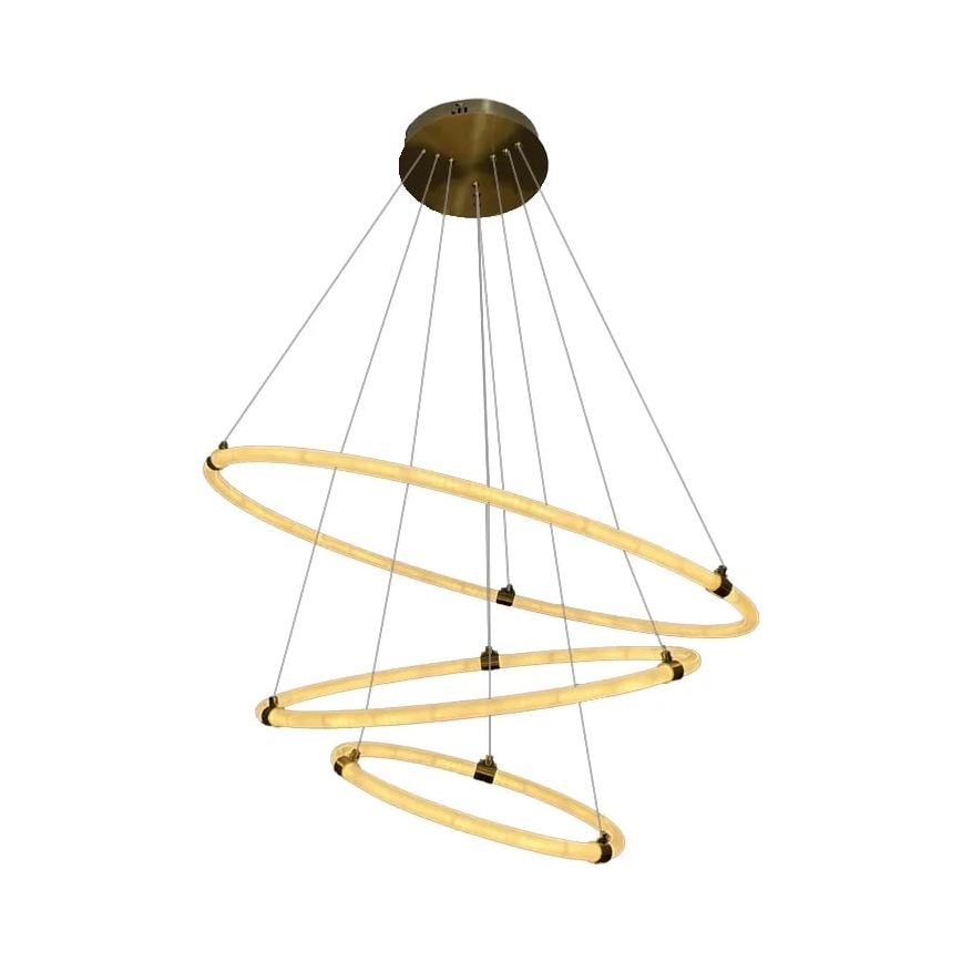 Lámpara de araña LED regulable LED/45W/230V 3000-6500K diá. 80 cm + control remoto