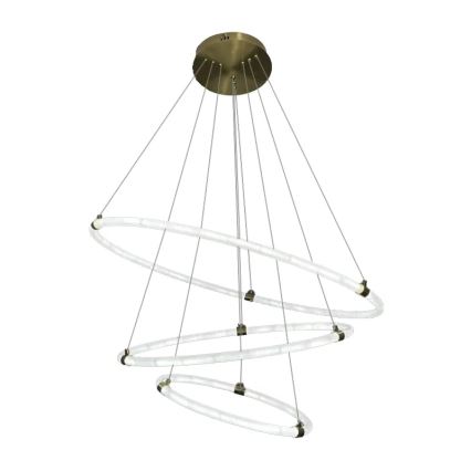 Lámpara de araña LED regulable LED/45W/230V 3000-6500K diá. 80 cm + control remoto