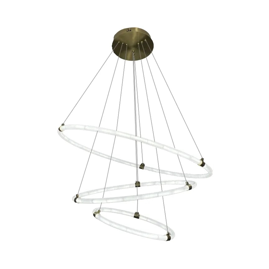 Lámpara de araña LED regulable LED/45W/230V 3000-6500K diá. 80 cm + control remoto