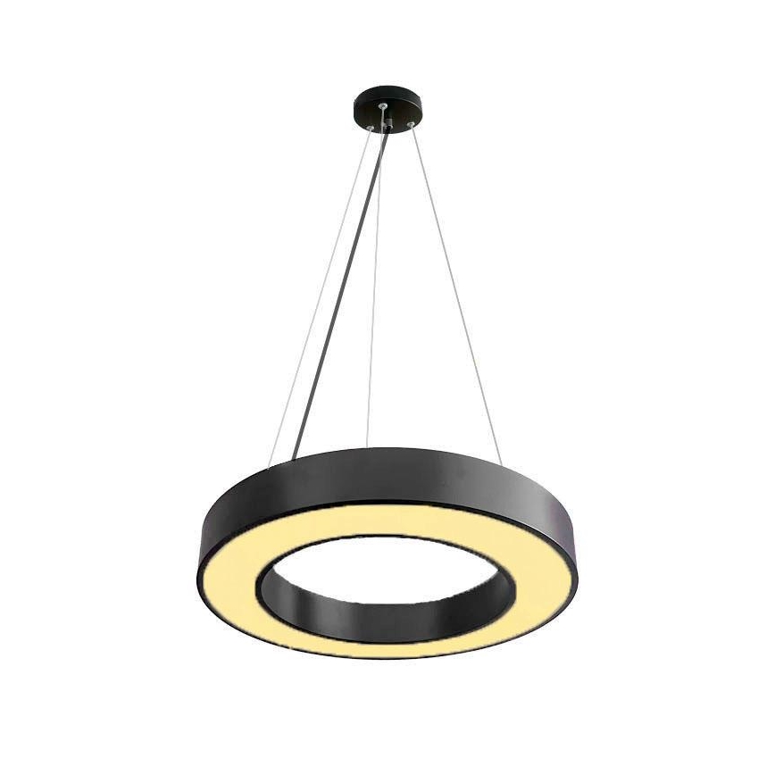 Lámpara de araña LED regulable LED/45W/230V 3000-6500K negro + control remoto