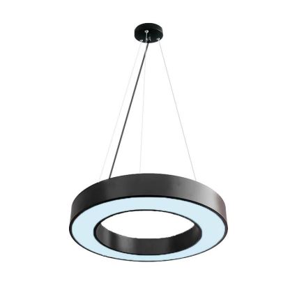 Lámpara de araña LED regulable LED/45W/230V 3000-6500K negro + control remoto