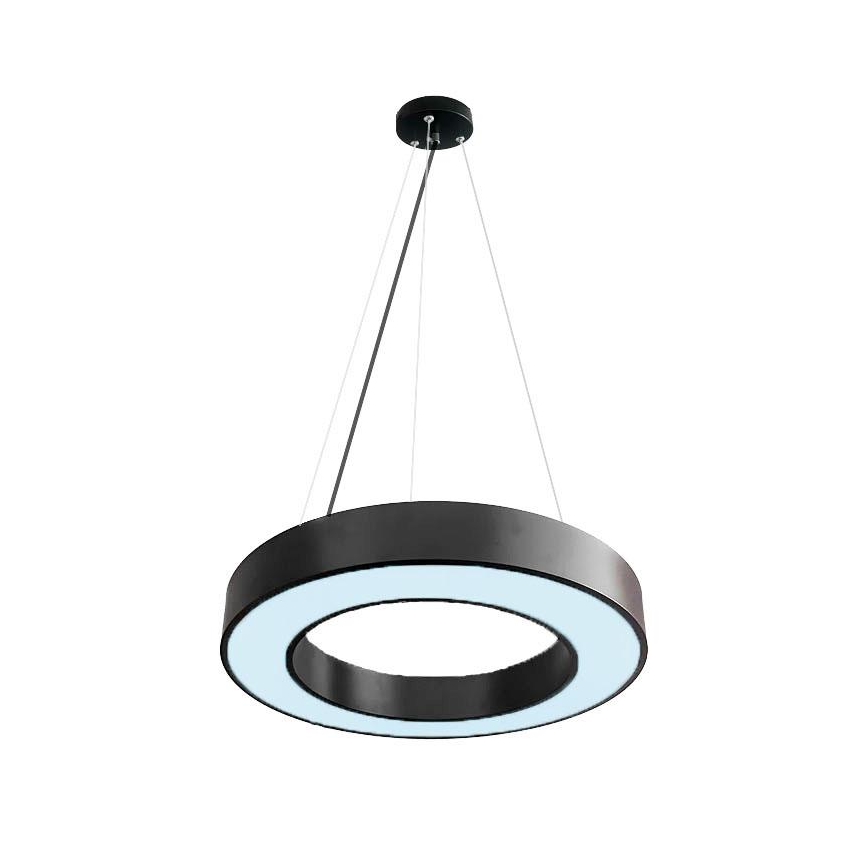 Lámpara de araña LED regulable LED/45W/230V 3000-6500K negro + control remoto