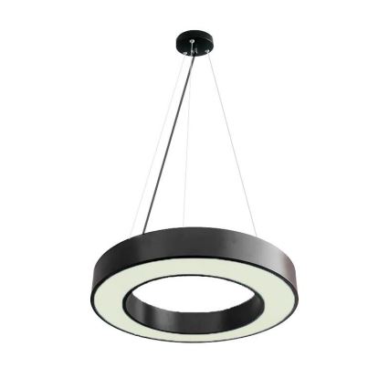 Lámpara de araña LED regulable LED/45W/230V 3000-6500K negro + control remoto