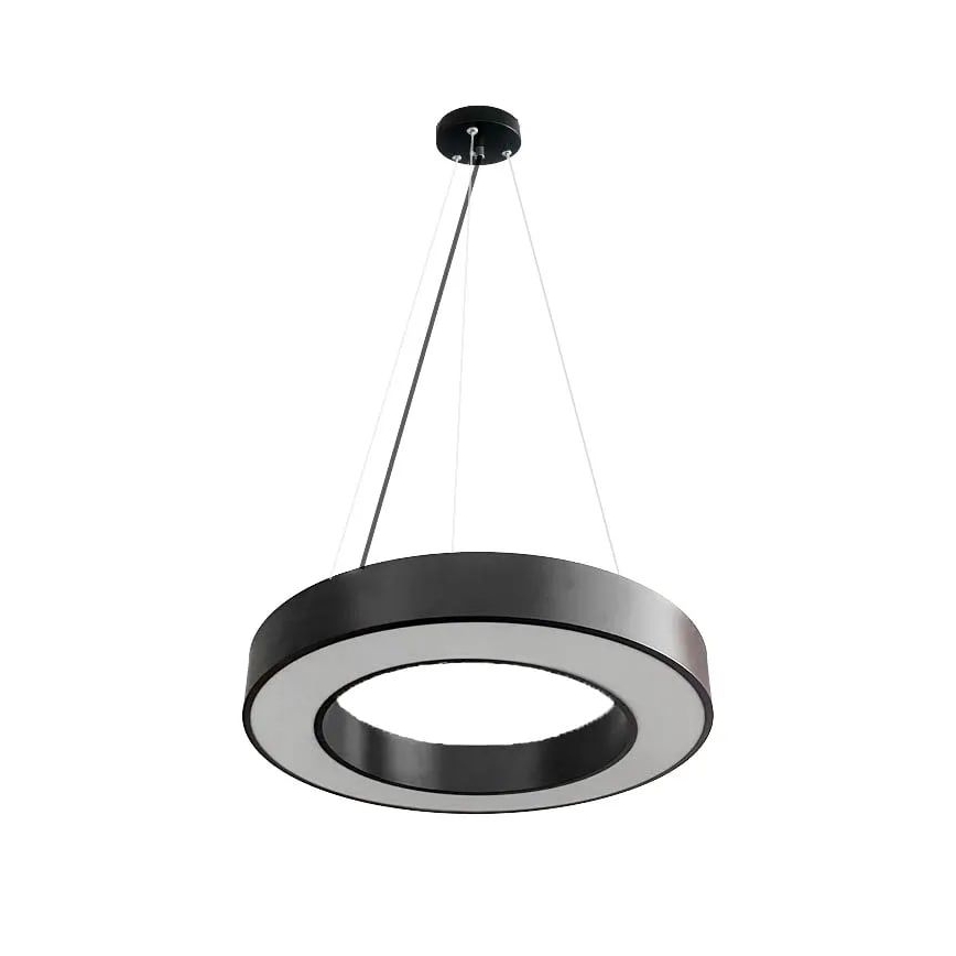 Lámpara de araña LED regulable LED/45W/230V 3000-6500K negro + control remoto