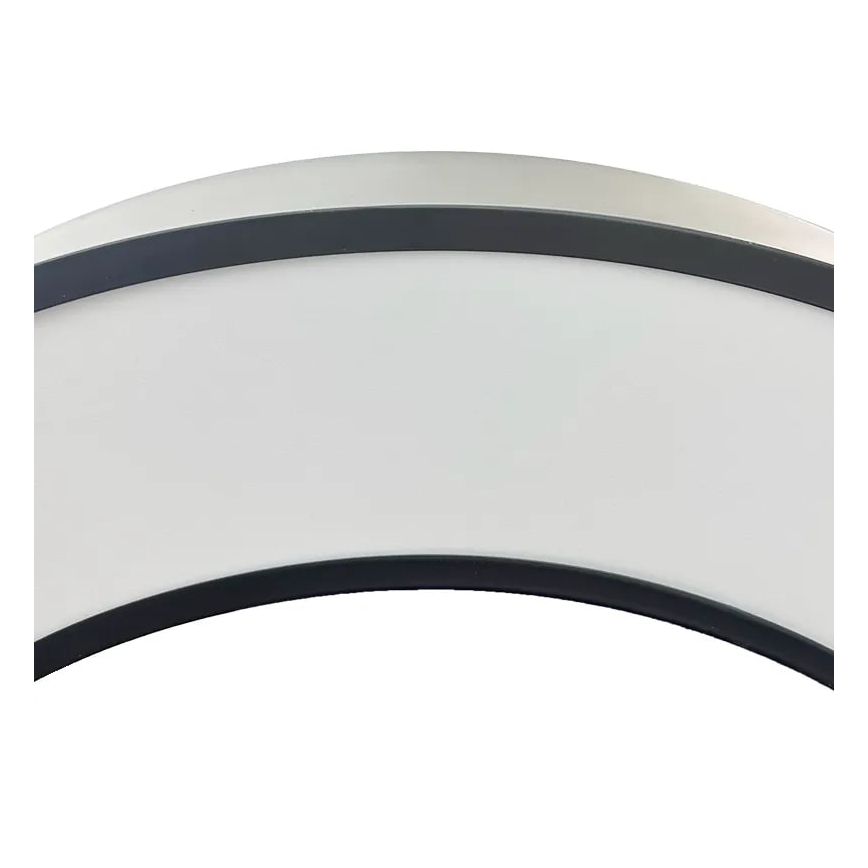 Lámpara de araña LED regulable LED/45W/230V 3000-6500K negro + control remoto
