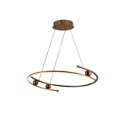 Lámpara de araña LED regulable LED/50W/230V 3000-6500K diá. 60 cm + control remoto