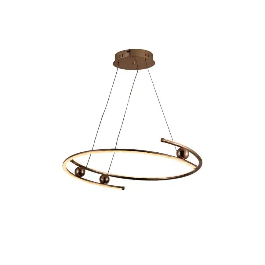 Lámpara de araña LED regulable LED/50W/230V 3000-6500K diá. 60 cm + control remoto