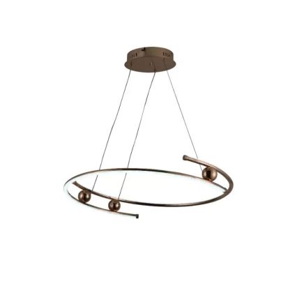 Lámpara de araña LED regulable LED/50W/230V 3000-6500K diá. 60 cm + control remoto