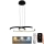 Lámpara de araña LED regulable LED/50W/230V 3000-6500K + mando a distancia