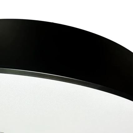 Lámpara de araña LED regulable LED/50W/230V 3000-6500K negro + control remoto