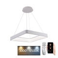 Lámpara de araña LED regulable LED/55W/230V 3000-6500K blanco + control remoto